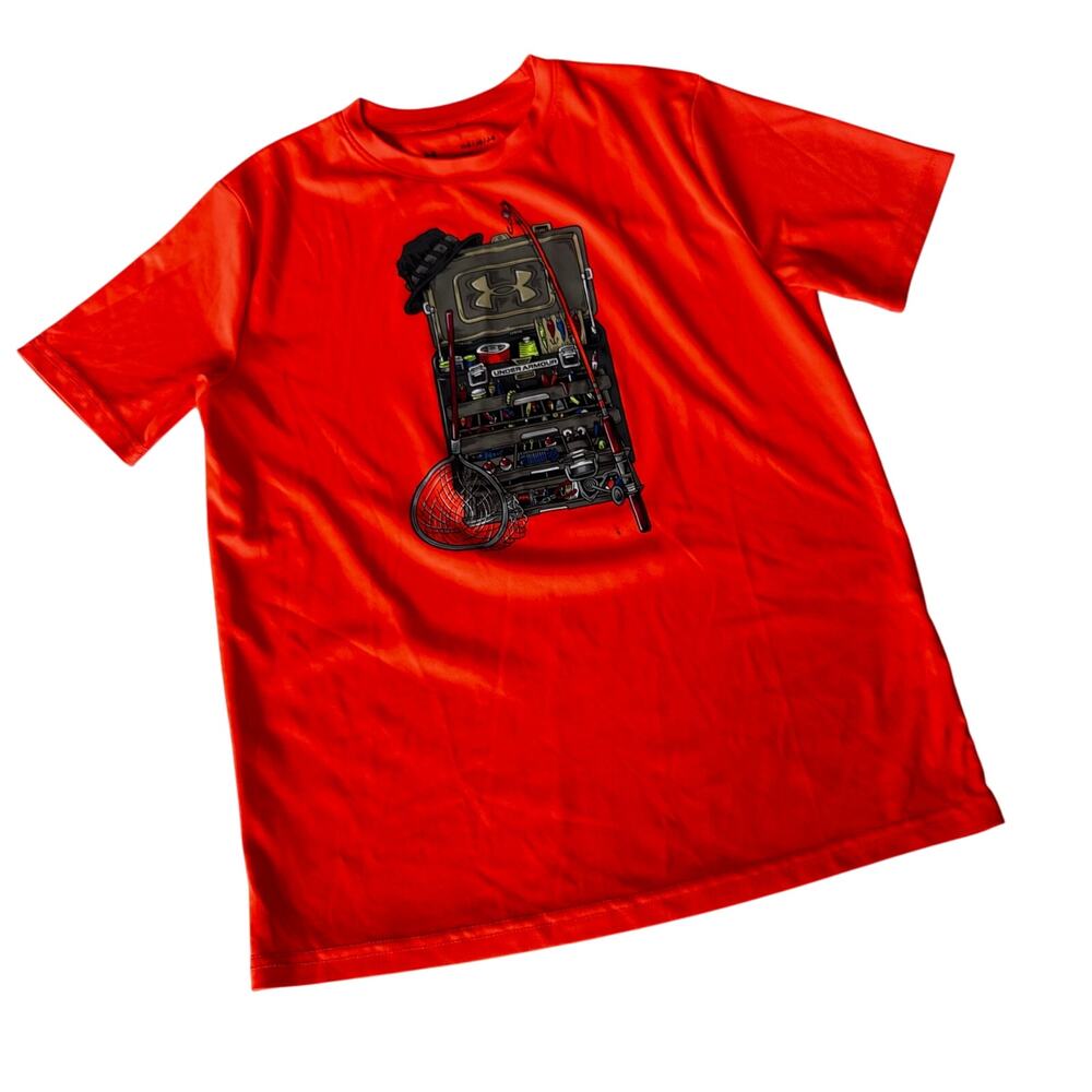 Under Armour fishing athletic tee
